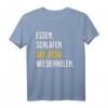 Jiu Jitsu Geschenk - Lustiges Essen Schlaf Jiu Jitsu T-Shirt für Männer, Frauen & Kinder | Ideal als Geschenk