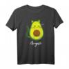 Lustiges Veganer Avogato T-Shirt mit Avocado und Katze - Perfektes Geschenk für Veganer, Tierliebhaber & Gesundheitsbewusste