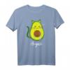 Lustiges Veganer Avogato T-Shirt mit Avocado und Katze - Perfektes Geschenk für Veganer, Tierliebhaber & Gesundheitsbewusste