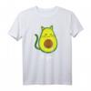Lustiges Veganer Avogato T-Shirt mit Avocado und Katze - Perfektes Geschenk für Veganer, Tierliebhaber & Gesundheitsbewusste