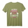 Lustiges Mädchen T-Shirt für die coole Schwester – Perfektes Geschenk zur Geburt, Geburtstag oder für Familienfotos