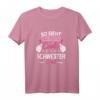 Lustiges Mädchen T-Shirt für die coole Schwester – Perfektes Geschenk zur Geburt, Geburtstag oder für Familienfotos