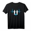 Tischkicker T-Shirt Herzschlag - Leidenschaftliches Fußball-T-Shirt für Fans, Freunde und Vereinsspieler