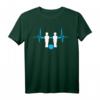 Tischkicker T-Shirt Herzschlag - Leidenschaftliches Fußball-T-Shirt für Fans, Freunde und Vereinsspieler