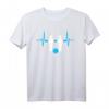Tischkicker T-Shirt Herzschlag - Leidenschaftliches Fußball-T-Shirt für Fans, Freunde und Vereinsspieler