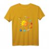 Kinder Sonnensystem T-Shirt mit Planeten, Sonne & Raketen – Buntes Weltraumdesign für Kinder zum Geburtstag & Weihnachten
