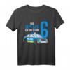 Kinder T-Shirt zum 6. Geburtstag mit Polizei-Design - Perfektes Geburtstagsgeschenk für kleine Polizisten und Polizeifans