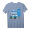 Kinder T-Shirt zum 6. Geburtstag mit Polizei-Design - Perfektes Geburtstagsgeschenk für kleine Polizisten und Polizeifans