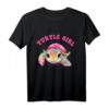 Turtle Girl Earth Day Outfit für Mädchen – Schildkröten Schutz T-Shirt für den Umweltschutz & Erdentag