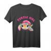 Turtle Girl Earth Day Outfit für Mädchen – Schildkröten Schutz T-Shirt für den Umweltschutz & Erdentag