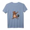 Lustiges Dabbing Biber Geschenk Kinder Dab Dance T-Shirt – Perfekt für Geburtstag, Weihnachten & Partys