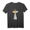 Gudetama UFO Aliens T-Shirt - Offiziell lizenzierte Sanrio Bekleidung für Fans von Kawaii & Anime