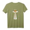 Gudetama UFO Aliens T-Shirt - Offiziell lizenzierte Sanrio Bekleidung für Fans von Kawaii & Anime