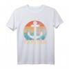 Papitän Kapitän Bester Papa Dad Daddy T-Shirt – Perfekt für Vatertag & maritime Papas, die das Meer lieben