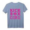 Kickbox Mädchen Kickboxen Punch MMA T-Shirt – Geschenk für Frauen, Mädchen, Trainer & Kampfsportfans zu Weihnachten, Geburtstag & Muttertag