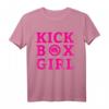 Kickbox Mädchen Kickboxen Punch MMA T-Shirt – Geschenk für Frauen, Mädchen, Trainer & Kampfsportfans zu Weihnachten, Geburtstag & Muttertag