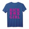 Kickbox Mädchen Kickboxen Punch MMA T-Shirt – Geschenk für Frauen, Mädchen, Trainer & Kampfsportfans zu Weihnachten, Geburtstag & Muttertag