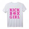 Kickbox Mädchen Kickboxen Punch MMA T-Shirt – Geschenk für Frauen, Mädchen, Trainer & Kampfsportfans zu Weihnachten, Geburtstag & Muttertag