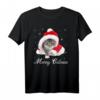 Merry Catmas Nette Katze Weihnachtsmütze Geschenk - Lustiges Weihnachts T-Shirt für Katzenliebhaber, Kinder, Erwachsene & Familien