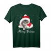 Merry Catmas Nette Katze Weihnachtsmütze Geschenk - Lustiges Weihnachts T-Shirt für Katzenliebhaber, Kinder, Erwachsene & Familien