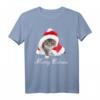 Merry Catmas Nette Katze Weihnachtsmütze Geschenk - Lustiges Weihnachts T-Shirt für Katzenliebhaber, Kinder, Erwachsene & Familien