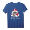 Merry Catmas Nette Katze Weihnachtsmütze Geschenk - Lustiges Weihnachts T-Shirt für Katzenliebhaber, Kinder, Erwachsene & Familien