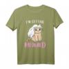 I'm getting meowied Spaß Katzen Motiv Hochzeit Braut T-Shirt – Lustiges Polterabend- und Junggesellinnenabschied-Shirt für die Braut