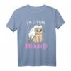 I'm getting meowied Spaß Katzen Motiv Hochzeit Braut T-Shirt – Lustiges Polterabend- und Junggesellinnenabschied-Shirt für die Braut