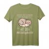 Wenn Ich Schlafe Katzen Schlafshirt mit Spruch – Lustiges Geschenk für Katzenliebhaber, Familie & Pyjama Party