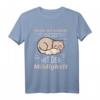 Wenn Ich Schlafe Katzen Schlafshirt mit Spruch – Lustiges Geschenk für Katzenliebhaber, Familie & Pyjama Party