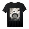 40 Geburtstag T-Shirt mit UFO und Alien Katzen Motiv – Lustiges Sci-Fi T-Shirt für Fans und Anlässe