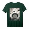 40 Geburtstag T-Shirt mit UFO und Alien Katzen Motiv – Lustiges Sci-Fi T-Shirt für Fans und Anlässe