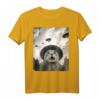 40 Geburtstag T-Shirt mit UFO und Alien Katzen Motiv – Lustiges Sci-Fi T-Shirt für Fans und Anlässe