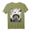 40 Geburtstag T-Shirt mit UFO und Alien Katzen Motiv – Lustiges Sci-Fi T-Shirt für Fans und Anlässe