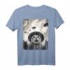 40 Geburtstag T-Shirt mit UFO und Alien Katzen Motiv – Lustiges Sci-Fi T-Shirt für Fans und Anlässe