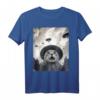40 Geburtstag T-Shirt mit UFO und Alien Katzen Motiv – Lustiges Sci-Fi T-Shirt für Fans und Anlässe