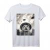 40 Geburtstag T-Shirt mit UFO und Alien Katzen Motiv – Lustiges Sci-Fi T-Shirt für Fans und Anlässe