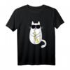 Lustige Katze mit Sonnenbrille Trompeter Trompete Musiker T-Shirt – Perfektes Geschenk für Trompeter, Katzenliebhaber & Musiker