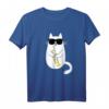 Lustige Katze mit Sonnenbrille Trompeter Trompete Musiker T-Shirt – Perfektes Geschenk für Trompeter, Katzenliebhaber & Musiker