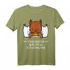 Süßes Schlafmütze Frauen & Mädchen Katzen Schlaf T-Shirt – Perfektes Geschenk für Morgenmuffel, Schlafmützen & HapOwl