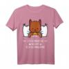 Süßes Schlafmütze Frauen & Mädchen Katzen Schlaf T-Shirt – Perfektes Geschenk für Morgenmuffel, Schlafmützen & HapOwl
