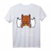 Süßes Schlafmütze Frauen & Mädchen Katzen Schlaf T-Shirt – Perfektes Geschenk für Morgenmuffel, Schlafmützen & HapOwl