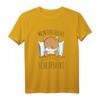 Süßer Kawaii Katzen Schlafanzug – Offizielles Schlaf T-Shirt für Katzenliebhaber, Damen und Kinder, mit lustigem Spruch 'Mein Offizielles Schlaf'