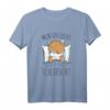 Süßer Kawaii Katzen Schlafanzug – Offizielles Schlaf T-Shirt für Katzenliebhaber, Damen und Kinder, mit lustigem Spruch 'Mein Offizielles Schlaf'