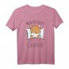 Süßer Kawaii Katzen Schlafanzug – Offizielles Schlaf T-Shirt für Katzenliebhaber, Damen und Kinder, mit lustigem Spruch 'Mein Offizielles Schlaf'