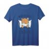 Süßer Kawaii Katzen Schlafanzug – Offizielles Schlaf T-Shirt für Katzenliebhaber, Damen und Kinder, mit lustigem Spruch 'Mein Offizielles Schlaf'