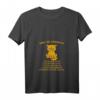 Damen Kaffee Katze T-Shirt mit V-Ausschnitt – Lustiges Büro-Shirt für Morgenmuffel mit Spruch: Meine vier Stimmungen, ich brauche Kaffee, Schlaf & Urlaub