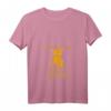 Damen Kaffee Katze T-Shirt mit V-Ausschnitt – Lustiges Büro-Shirt für Morgenmuffel mit Spruch: Meine vier Stimmungen, ich brauche Kaffee, Schlaf & Urlaub