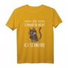 Lustiges Katzen Schlaf T-Shirt - 'Ich Schnarche Nicht Ich Schnurre' für Katzenliebhaber, Katzenmamas & Schlafmuffel als Geschenkidee