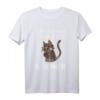 Lustiges Katzen Schlaf T-Shirt - 'Ich Schnarche Nicht Ich Schnurre' für Katzenliebhaber, Katzenmamas & Schlafmuffel als Geschenkidee